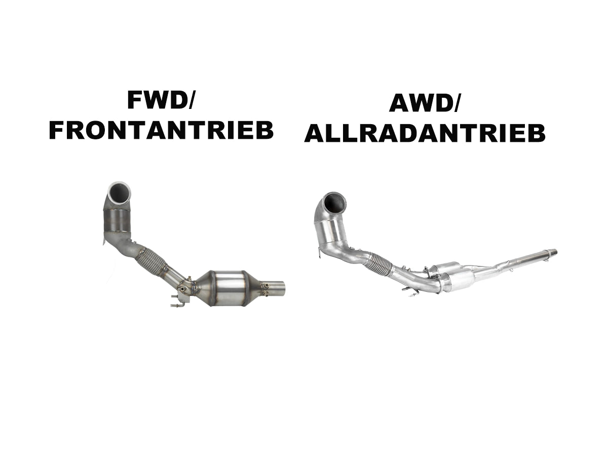 ECE Downpipe EA888 Gen.4 - FWD/AWD