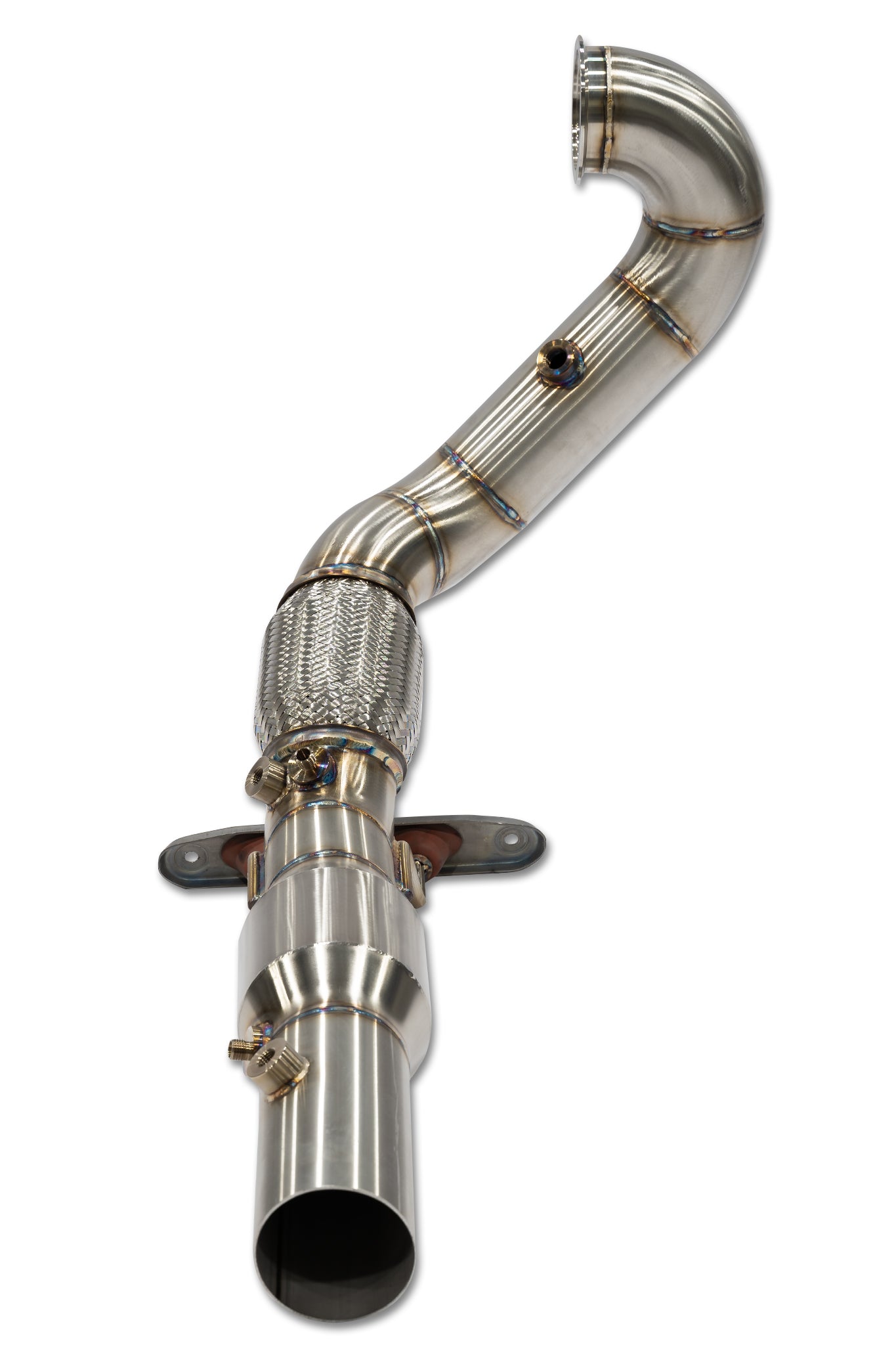 3,5" OPF-Delet Downpipe - EA888 Gen.3 - FWD