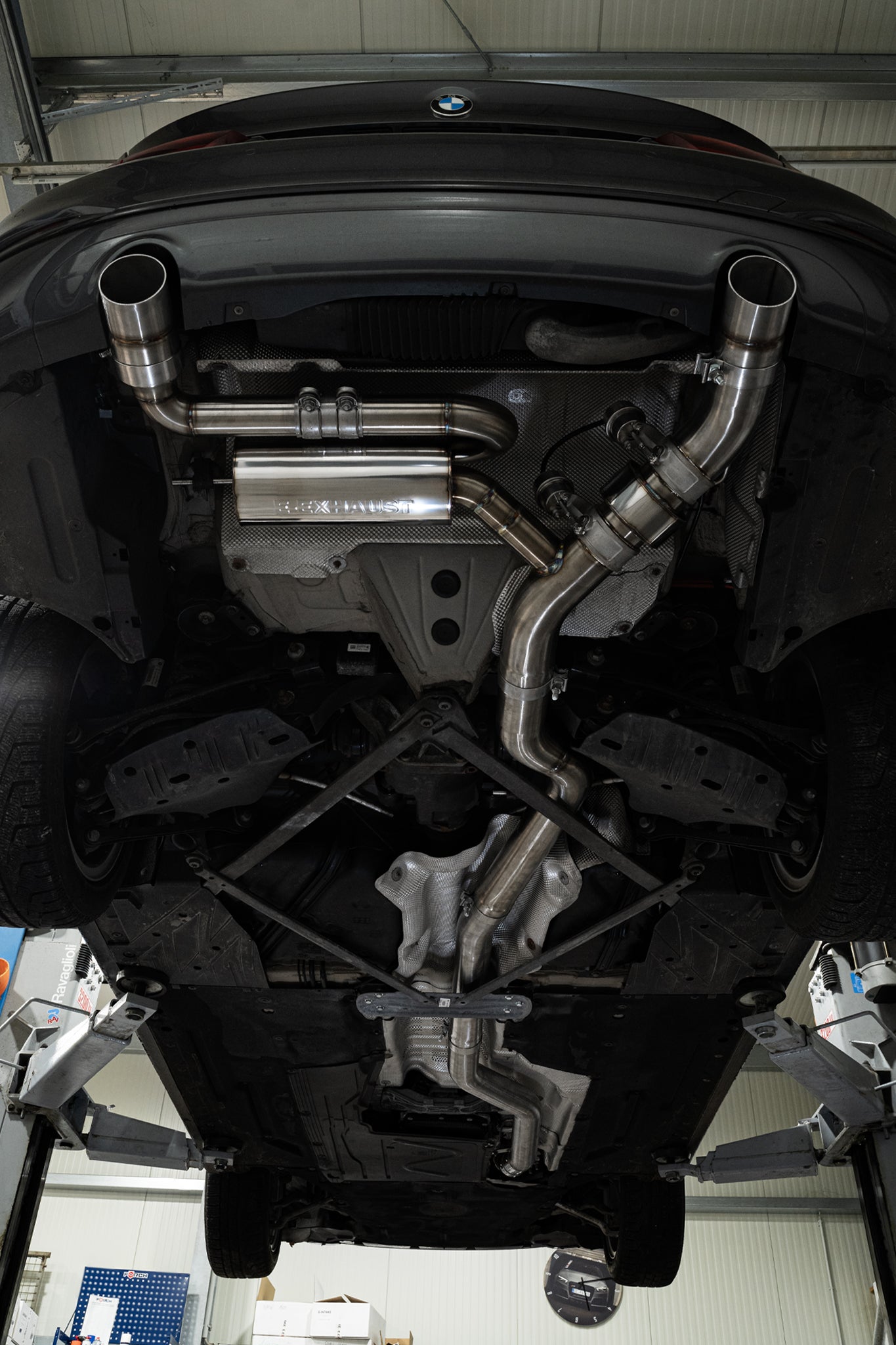 3.5" ULTRA Abgasanlage - BMW F-Modell 340i ohne OPF