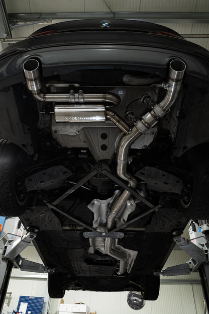3.5" ULTRA Abgasanlage - BMW F-Modell 340i ohne OPF