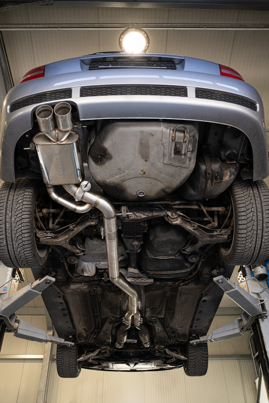90mm KLAPPEN Abgasanlage LFX V1 mit EG Zulassung - Audi S4/RS4 B5 / LFX TUNING