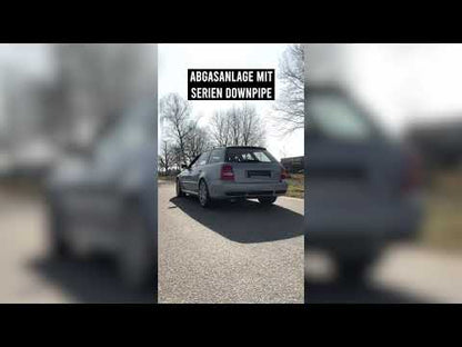 90mm KLAPPEN Abgasanlage LFX V1 mit EG Zulassung - Audi S4/RS4 B5 / LFX TUNING